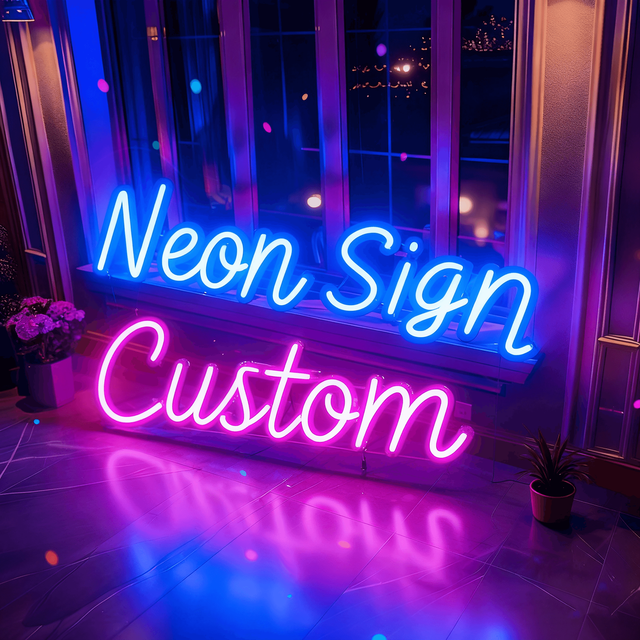 Free Design and Customization of LED Neon Lights and Neon Signs for Advertising Car Bedrooms Birthday Parties Home Decoration