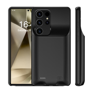 <span class=keywords><strong>Coque</strong></span> de téléphone antichoc PC+TPU avec batterie externe intégrée 6000 mAh pour Samsung Galaxy S23 S24 S25 S26 Plus <span class=keywords><strong>Ultra</strong></span> - Product Image 1