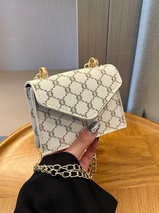 2025 New Women's Bags Fashion Print Women's Tote Bags Girls Handbags Young Ladies Daily Small <b>Square</b> Bags Shoulder Cross Bag - Product Image 4