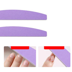 Bande de polissage pour ongles en éponge EVA Dopamine Colorée, double face, outil pour nail art, bande de manucure - Product Image 2