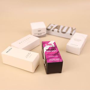 Cajas Personalizadas con Logotipo para Productos Cosméticos, Diseño de Empaque para Lápiz Labial, Impresión de Cajas Pequeñas y Coloridas para Brillo Labial - Product Image 3
