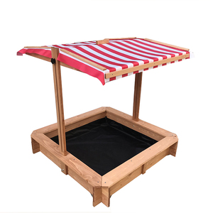 Meubles de jeu d'extérieur pour enfants de couleur personnalisable <span class=keywords><strong>Bac</strong></span> <span class=keywords><strong>à</strong></span> <span class=keywords><strong>sable</strong></span> en bois massif réglable en <span class=keywords><strong>hauteur</strong></span> avec banc pour enfants - Product Image 5