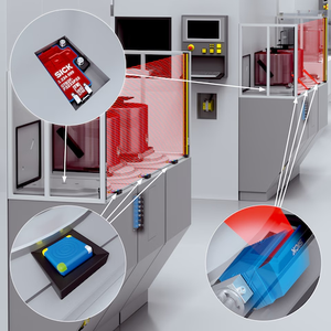 Hot-bán bệnh 1064362 GSE2S-P1311 thông qua-Chùm miniatyre quang điện sensorg2 cảm biến - Product Image 5