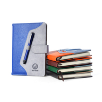 Carnet de notes A5 à sublimation, nouveau design, deux couleurs, cartel A5 en cuir PU à couverture rigide avec porte-stylo à bande élastique