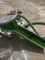Machine de dragage d'or portable à essence pour sable de rivière, équipement de séparation intensif et d'extraction rapide de l'or, petit extracteur d'or automatique