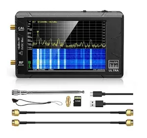 Pour tinysa 100k-5.3GHz RF Signal Generator Handheld Tiny Spectrum Analyzer avec 4 pouces Display pour tinySA