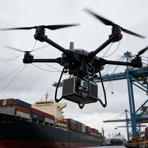 Drone de transport multi-usages ZLWM D50 à levage lourd, UAV, durabilité IP56, longue distance, GNSS RTK, contrôle à distance, vol - Product Image 5