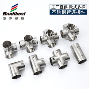 ข้อต่อท่อสแตนเลสไฮดิบอสสำหรับชั้นวางเสื้อผ้า ติดตั้งง่าย - Product Image 5