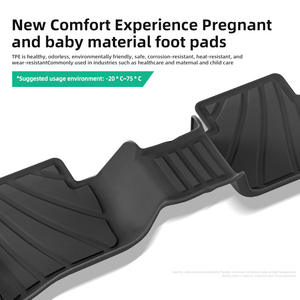 Nouveautés : Ensemble complet de tapis de sol 3D en TPE, imperméables, antidérapants et anti-poussière pour <span class=keywords><strong>Mercedes</strong></span>-Benz Classe E 2025 RHD <span class=keywords><strong>HEV</strong></span> - Product Image 3