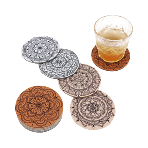 Modern Eco-Friendly Jute Handmade Braided Round Floral <b>Table</b> <b>Mat</b> 300mm Diameter 5mm Thick for Hotel Home & Restaurant Use Logo - Product Image 4