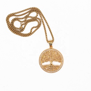 Collar de árbol de Cabala para hombres y mujeres, colgante de Kabala judía, joyería, cadena de circón Hanukah, judaísmo religioso Qabalah/Kabbalah - Product Image 6