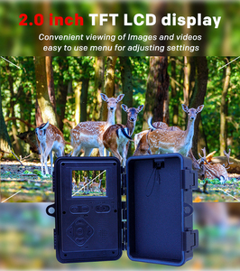 RF06กล้องบันทึกภาพเคลื่อนไหวกลางแจ้งแบบมืออาชีพกันน้ำกล้อง48MP 4K พร้อมกล้องล่าสัตว์ในเวลากลางคืน - Product Image 6