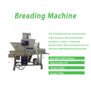 Máquina Automática para Freír Nuggets de Pollo con Motor y Bomba para Línea de Producción de Pasteles de Carne - Product Image 3