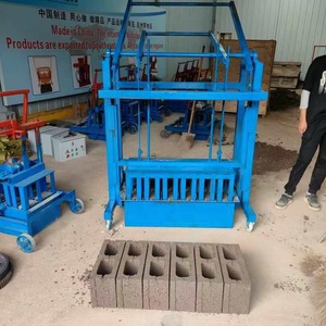 Gana manuel kalıp tuğla makinesi fiyat hiçbir elektrik tuğla yapma makinesi hiçbir yağ - Product Image 6