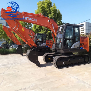 Excavatrice sur chenilles hydraulique Hitachi ZX130 d'occasion à haut rapport qualité-prix et faible consommation de carburant, à vendre à bas prix - Product Image 2