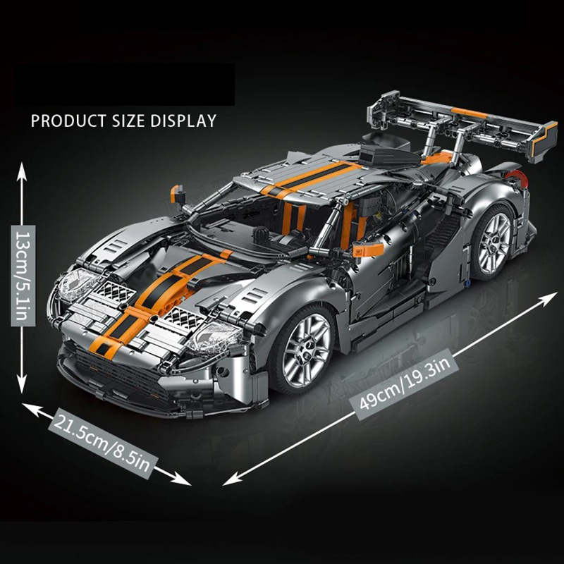 レキ Maraboo 3D サイズ7 22−23モデル新品未使用品 Mork 022027-1 Technical Super Sport Car Vessel Model 2828pcs