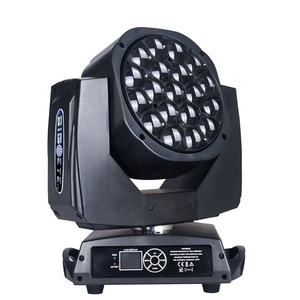Projecteur à tête mobile Pro WSB RGBW 4in1 19x15W Led Bee Eye Contrôleur de point couleur Projecteur d'éclairage de scène Spot KTV <span class=keywords><strong>Disko</strong></span> Club - Product Image 4