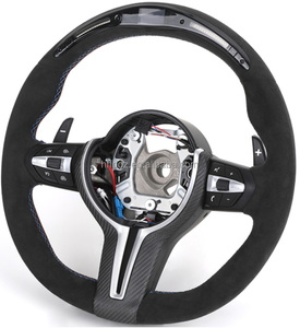 พวงมาลัยคาร์บอนไฟเบอร์แท้สำหรับ <span class=keywords><strong>BMW</strong></span> M3รุ่น G80 G20 G21 G22 G28 G29ปี2024 2023 <span class=keywords><strong>2022</strong></span> 2021 2020พร้อมช่องติดตั้งคันเปลี่ยนเกียร์แบบแพดเดิล - Product Image 6