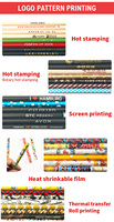 Crayon en bois personnalisé pour la rentrée scolaire, prix de gros, 7 pouces, mine HB 2B 2H, rond, avec gomme et logo personnalisé