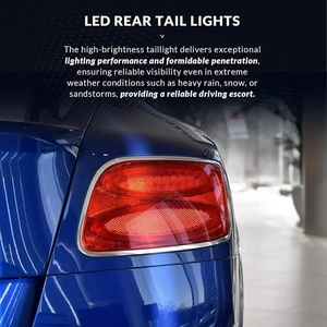 Nuovo Gruppo Ottico Posteriore per Bentley <span class=keywords><strong>Continental</strong></span> <span class=keywords><strong>GT</strong></span> 2012-2017, Fanale Posteriore Rosso 3W3945095R 3W3945096R, Lato Sinistro e Destro, Ricambi Auto - Product Image 2