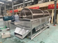 DZJX Tamis rotatif à tambour moyen motorisé pour le criblage du terreau et du tourbe, haute efficacité, portable, pour compost et paillis