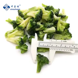 Sinocharm BRC A Brocoli congelé Iqf 3-6g Brocoli naturel sain Cueillette fraîche Broccol congelé de Chine