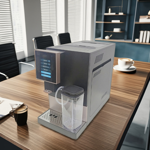 Machine à café entièrement automatique à écran tactile pour la maison, machine à café latte, cappuccino, expresso - Product Image 4