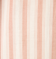 Pantalon de pyjama sur mesure pour femme, 100% coton, teint en fil, à larges rayures