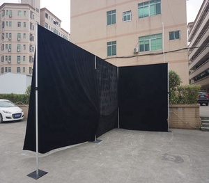 Conventions Adjustable Pipe and Drape Backdrop Curtain <b>Wall</b> Kit Trade Shows Weddings <b>Displays</b> - Product Image 1