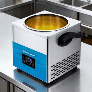 เครื่องทำความร้อนน้ำมันสำหรับครัวเชิงพาณิชย์ อุปกรณ์ควบคุมอุณหภูมิคงที่สำหรับการเทน้ำมันลงในภาชนะ เช่น เนื้อวัวต้มและ<span class=keywords><strong>ปลา</strong></span>ในน้ำมันพริก - Product Image 4