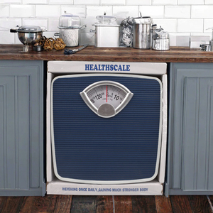 Preisgünstige LCD-Plattform Mechanische Badezimmerwaage 130kg Kapazität Umweltfreundlich OEM CE-Zertifiziert Gewichtsmessung - Product Image 2