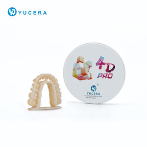 Yucera Zirkonia Tandheelkundige Implantaat <span class=keywords><strong>Abutment</strong></span> Posterieure Tanden Restauratie Zirkonia Blok Tand - Product Image 3