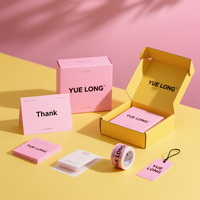Boîte d'expédition en carton ondulé personnalisée de haute qualité avec logo imprimé pour robe, perruque, ensemble de soins de beauté, cosmétiques, maquillage, coffret cadeau