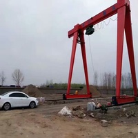 Grue portique monopoutre de 25 tonnes avec classe de travail lourde A5 pour le service après-vente mondial