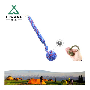 Al Aire Libre autodefensa supervivencia nudo bola Paracord mono puño tejido bola de acero Paracord armas de autodefensa - Product Image 1