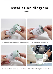 Profumo per Auto da Uomo, Bottiglia di Colonia Originale All'Ingrosso, Accessori Auto, Diffusore di Fragranze per Auto - Product Image 5