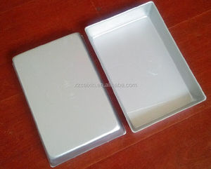 Boîtes et plateaux de congélation en <span class=keywords><strong>aluminium</strong></span>, plateaux <span class=keywords><strong>pour</strong></span> fruits de mer congelés, conteneur rectangulaire recyclable de qualité alimentaire, certifié CE/ISO, durable - Product Image 6