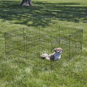 แผงรั้วสุนัขลวดเชื่อมแบบแยกส่วนสำหรับสุนัขเล่นนอกสนามสำหรับสัตว์เลี้ยงขนาดเล็ก - Product Image 3