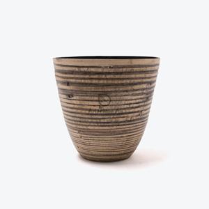 Maceta pequeña de bambú ecológica para plantas de interior, también macetas y jardineras hechas a mano para decoración del hogar - Product Image 3