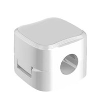 Organisateur de câbles magnétique en plastique pour bureau et voiture, support de rangement pour câbles de données, clip de charge pour téléphone portable, boucle de fixation