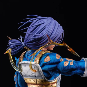 32CM Anime Statue <span class=keywords><strong>Super</strong></span> <span class=keywords><strong>Saiyan</strong></span> Trunks <span class=keywords><strong>2</strong></span> Têtes Mobile Dragon PVC Anime Figure Modèle Jouet PVC Matériel Unisexe Dessin Animé Style - Product Image 6