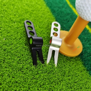 Marcador de Posición de Pelota de Golf One Putt, Marcadores Baratos en Forma de Flip, Barra Metálica Plegable, Nivel de Golf Grabable Gratis, Acero Inoxidable - Product Image 4
