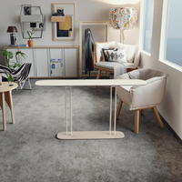 Table console élégante de style nordique moderne avec pieds en métal, pour bureau, salle d'attente, réception, canapé, salon, école
