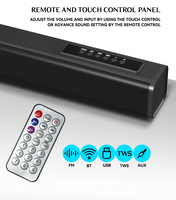 5111 5112 Meilleur système de cinéma maison, barre de son avec super basses, barres de son pour TV, barre de son BT5.0 avec caisson de basses