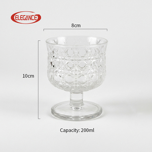 <span class=keywords><strong>Verre</strong></span> <span class=keywords><strong>à</strong></span> jus sur <span class=keywords><strong>pied</strong></span> en <span class=keywords><strong>verre</strong></span> taillé moderne fait main, isolant thermique, transparent, compatible lave-vaisselle et micro-ondes, sans BPA, pour la maison, les fêtes et les mariages - Product Image 3