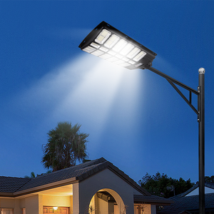 Ngoài trời cao lumen dẫn năng lượng mặt trời ánh sáng đường phố tích hợp 600W 800W 1000W tiết kiệm năng lượng tất cả trong một ánh sáng mặt trời 1000W năng lượng mặt trời Spotlight - Product Image 2