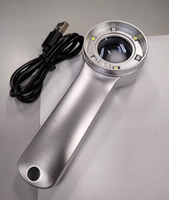 60X Rechargeable LED Handheld Magnifier for Jewellery Appraisal, Coin and Stamp Inspection.