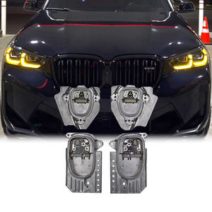 Feux de jour jaunes ambre, puces de carte LED pour <span class=keywords><strong>BMW</strong></span> G01 G02 X3 X3M, feux de jour jaunes DRL, module LED de phare, 2022 2023 - Product Image 1