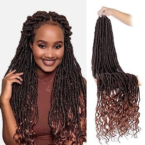 Cheveux synthétiques NuLocs Earthworm <span class=keywords><strong>pour</strong></span> <span class=keywords><strong>tresses</strong></span> africaines bouclées, 36 pouces, trame simple, résistant à la chaleur, non inflammable, fabriqués à la <span class=keywords><strong>machine</strong></span> - Product Image 3