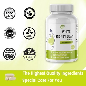 Extrait de haricot blanc en capsule HACCP OEM ODM, capsules de haricot blanc, poudre de phaseolines 2% - Product Image 4